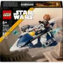 LEGO Microfighter Star Wars Plo Koon'o Jedi naikintuvas 75400 — 89 dalys, 1 minifigūrėlė, amžius 6+