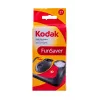Kodak FunSaver blykstės vienkartinis fotoaparatas, spalvota juosta ir blykstė, 27 nuotraukos, ISO 400