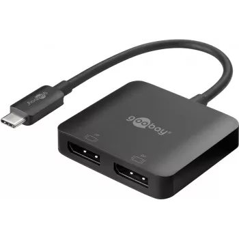 Goobay USB-C™ adapteris prie 2x DisplayPort (60171)