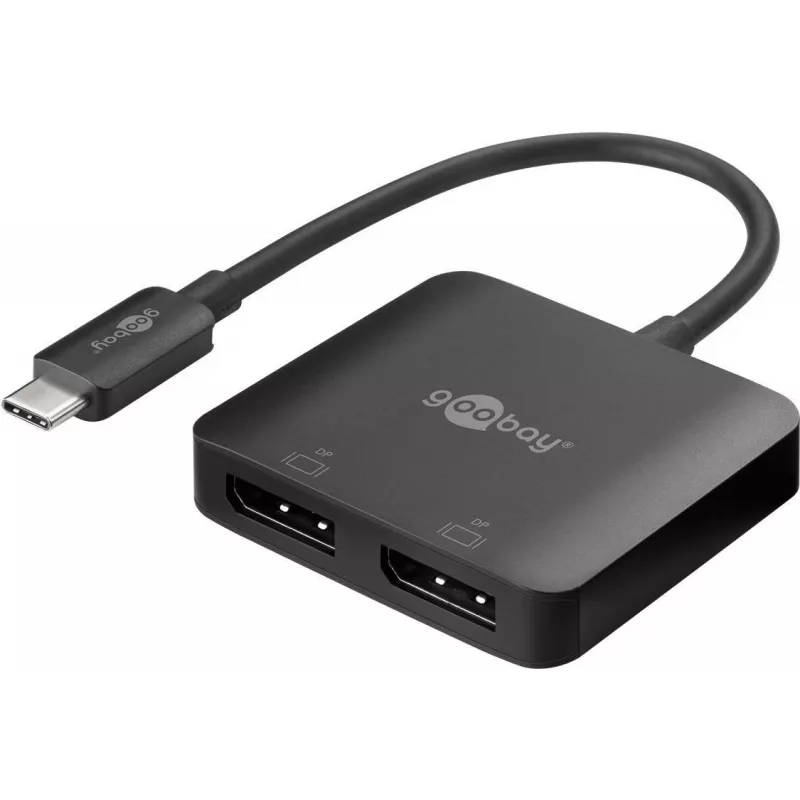 Goobay USB-C™ adapteris prie 2x DisplayPort (60171)