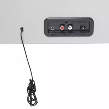 Patefonas Denver VPR-250 juoda pilka mediena 33 1/3 45 78 RPM
