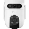 IP stebėjimo kamera EZVIZ H9c Dual 3K kupolinė, 2880×1620, lauko, laidinė ir belaidė, PoE/DC 12V, „MicroSD“ iki 512 GB