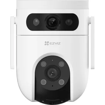 IP stebėjimo kamera EZVIZ H9c Dual 3K kupolinė, 2880×1620, lauko, laidinė ir belaidė, PoE/DC 12V, „MicroSD“ iki 512 GB