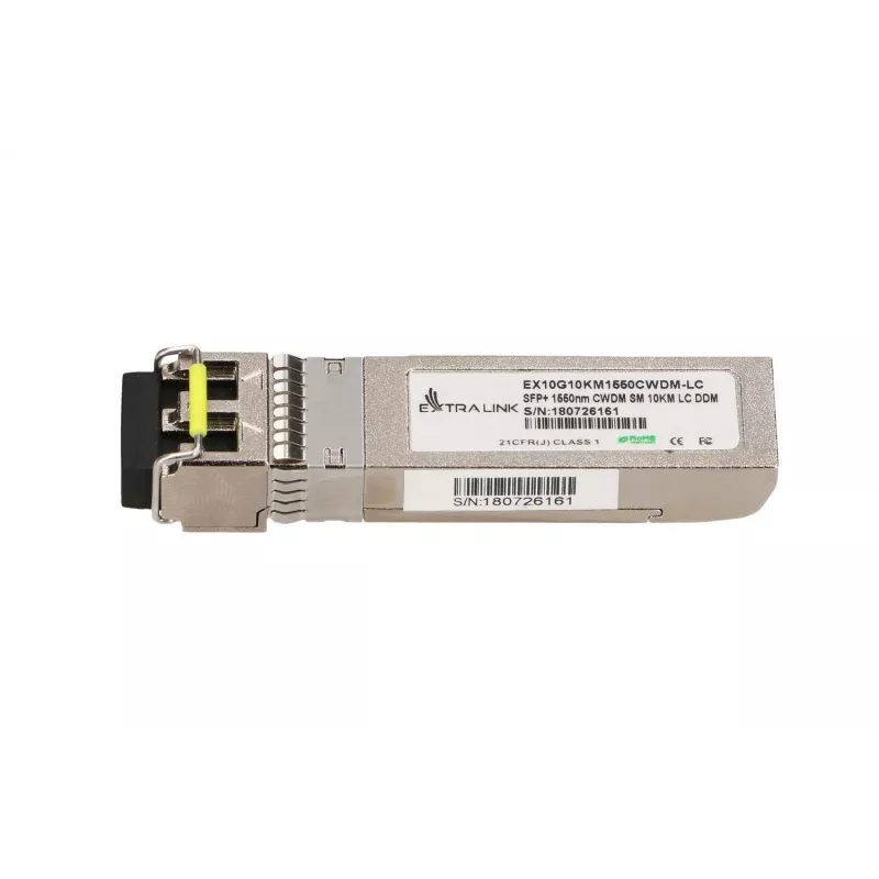 Extralink EX.13698 tinklo siųstuvo-imtuvo modulis šviesolaidinis 10000 Mbit/s SFP+ 1550 nm (EX.13698)