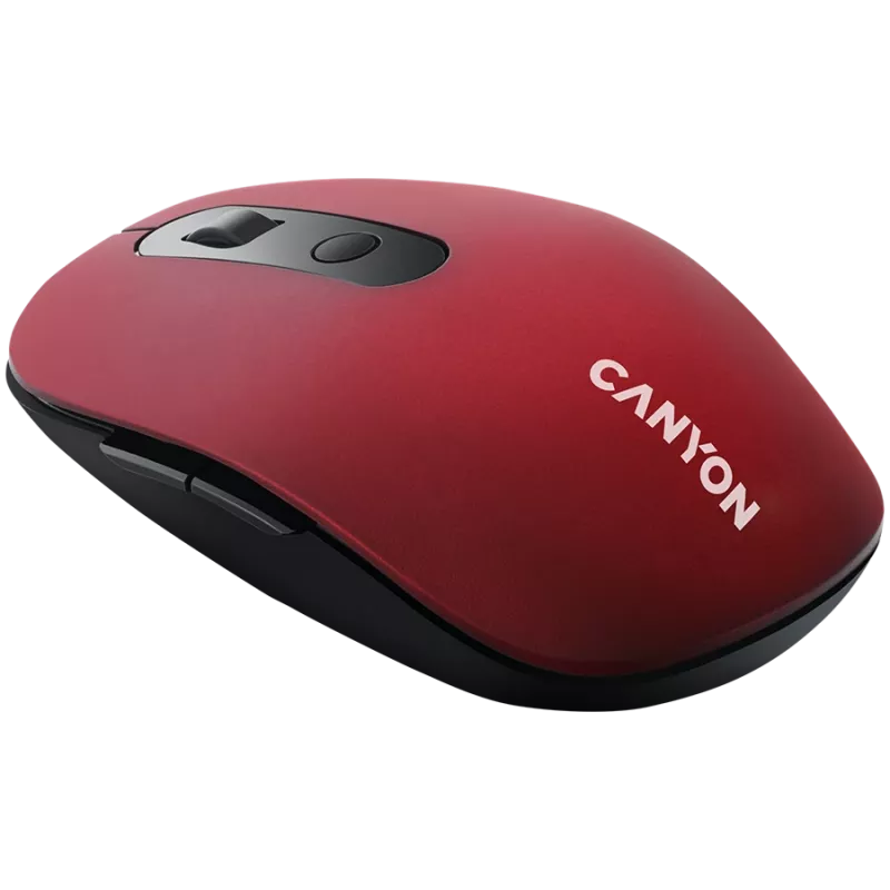CANYON pelė MW-9 Dviejų režimų belaidė raudona