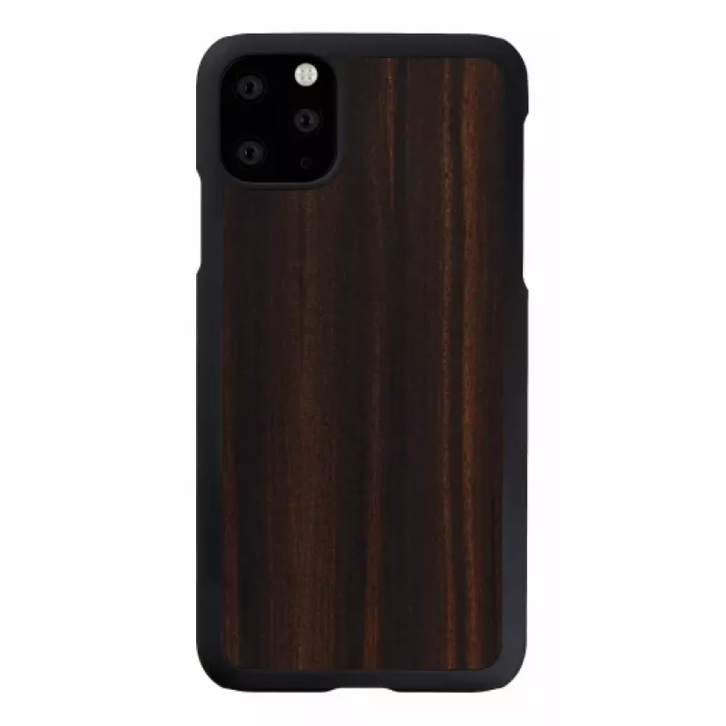 man and wood išmaniojo telefono dėklas iPhone 11 Pro Max, juodmedžio juoda
