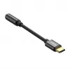 Adapteris Baseus CATL54-01 USB-C į 3,5 mm, juodas