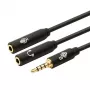 Adapter TB 3.5mm MiniJack skirstytuvas 1x 3.5mm kištukas į 2x 3.5mm lizdai, modelis AKTBXAJ0P2J030B