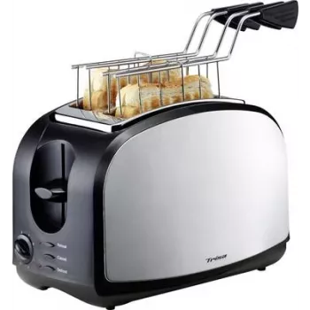Trisa Crispy Snack Toaster Stainless Steel, Juoda (7361.4212)