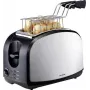 Trisa Crispy Snack Toaster Stainless Steel, Juoda (7361.4212)