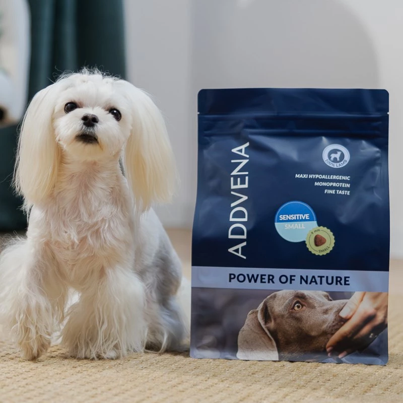 ADDVENA Power of Nature Adult Sensitive Small Lamb - sausas šunų ėdalas - 10kg