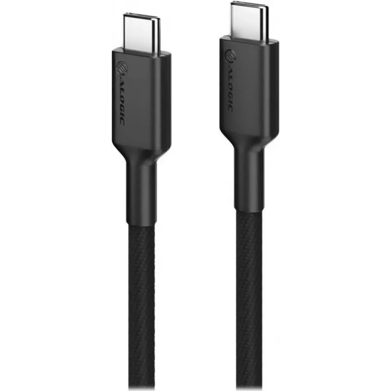 ALOGIC Elements Pro – USB kabelis – USB-C (V) į USB-C (V) – USB 2.0 – 5 A – 1 m – juodas (ELPCC201-BK)