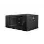 Prie sienos montuojama spinta LANBERG WF01-6404-10B 4U 19 colių 600×450×285 mm IP20 juoda, 60 kg talpa