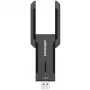„WiFi“ USB adapteris Comfast CF-972AX, dviejų dažnių 2,4 GHz / 5 GHz, iki 5374 Mbps