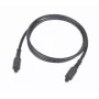 Toslink garso kabelis Gembird CC-OPT-7,5M, juodas, 7,5 m