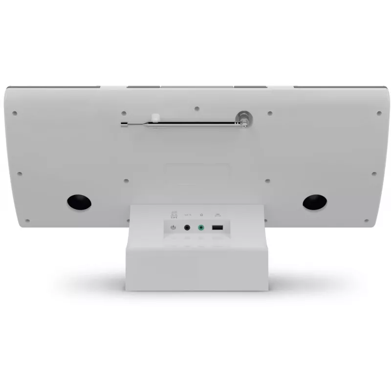 Nešiojamasis radijas TECHNISAT Multyradio 4.0 SE juodos/baltos spalvos su Bluetooth ir USB