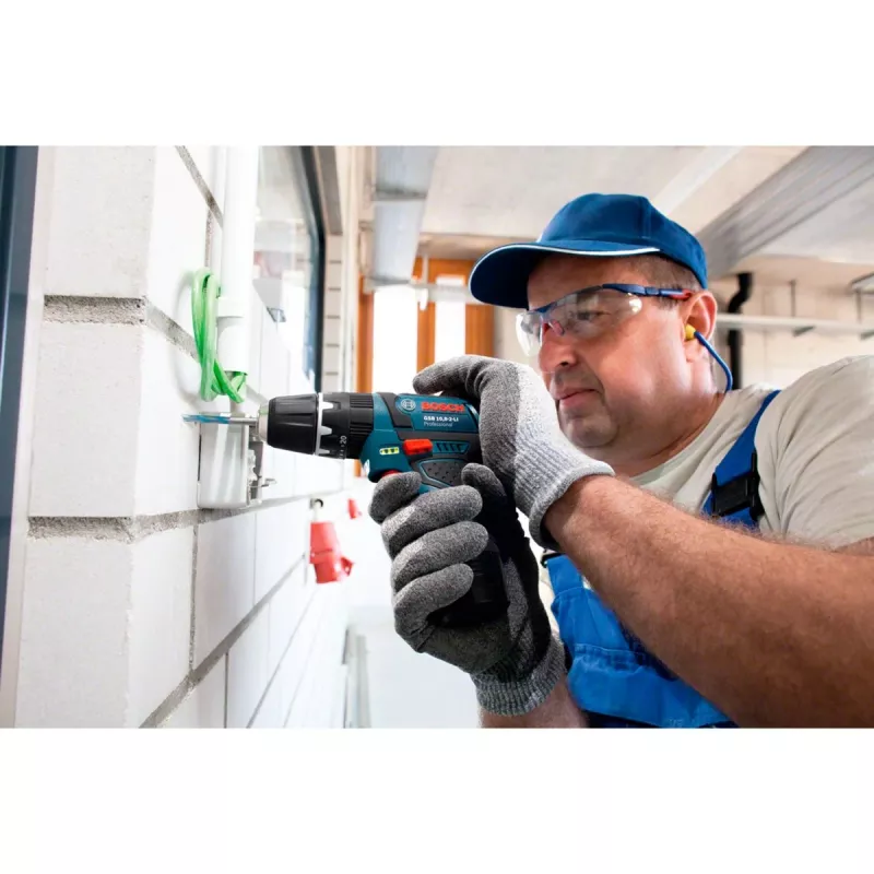 Bosch GSB 12V-15 Professional 1300 RPM juoda, mėlyna