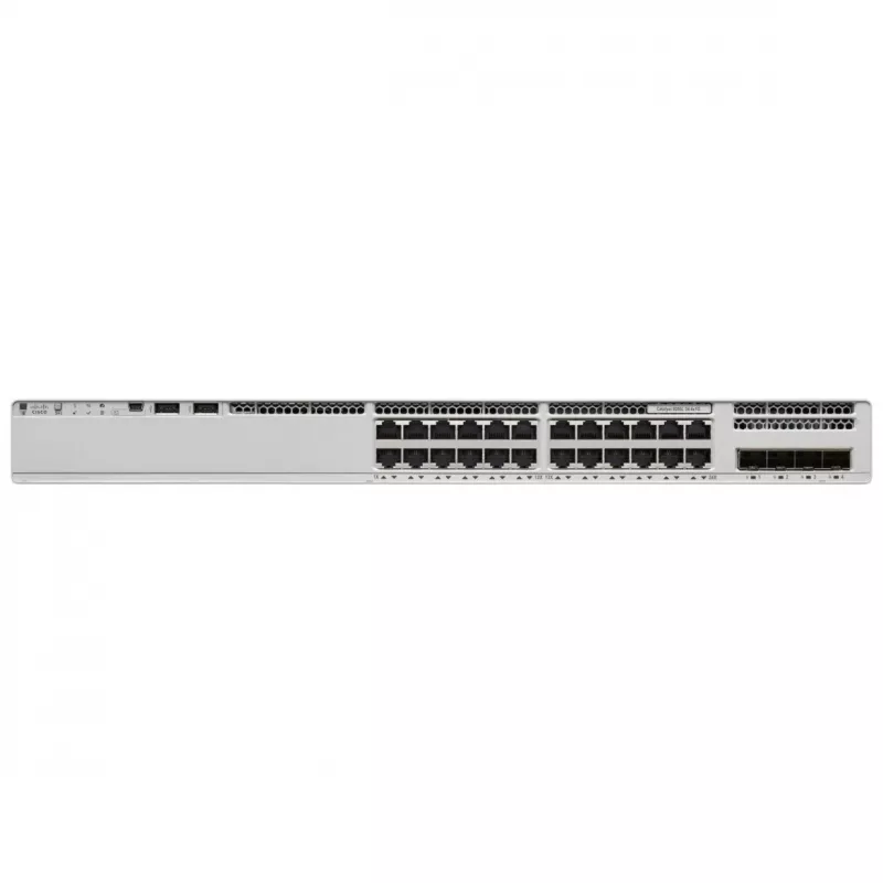 Catalyst 9200L - Network Advantage - komutatorius - L3 - 24 x 10/100/1000 + 4 x 10 Gig