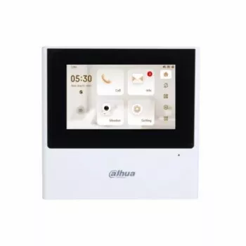Dahua Technology VTH2611L-WP vaizdo domofono sistema 10,9 cm (4,3 colių) Juoda, Balta