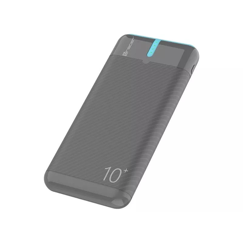 PowerBank EnerGo 10000mAh pilkai mėlyna