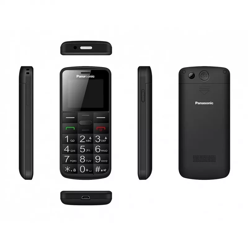 Mobilusis telefonas senjorams KX-TU110 juodas