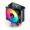 CPU aušintuvas Jonsbo CR-1400E 92mm ARGB Juoda — 92 mm ventiliatorius, ARGB apšvietimas