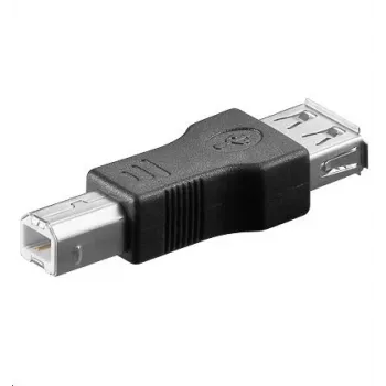 „Microconnect USBAFB“ USB lyties adapteris, USB B į USB A, juodas