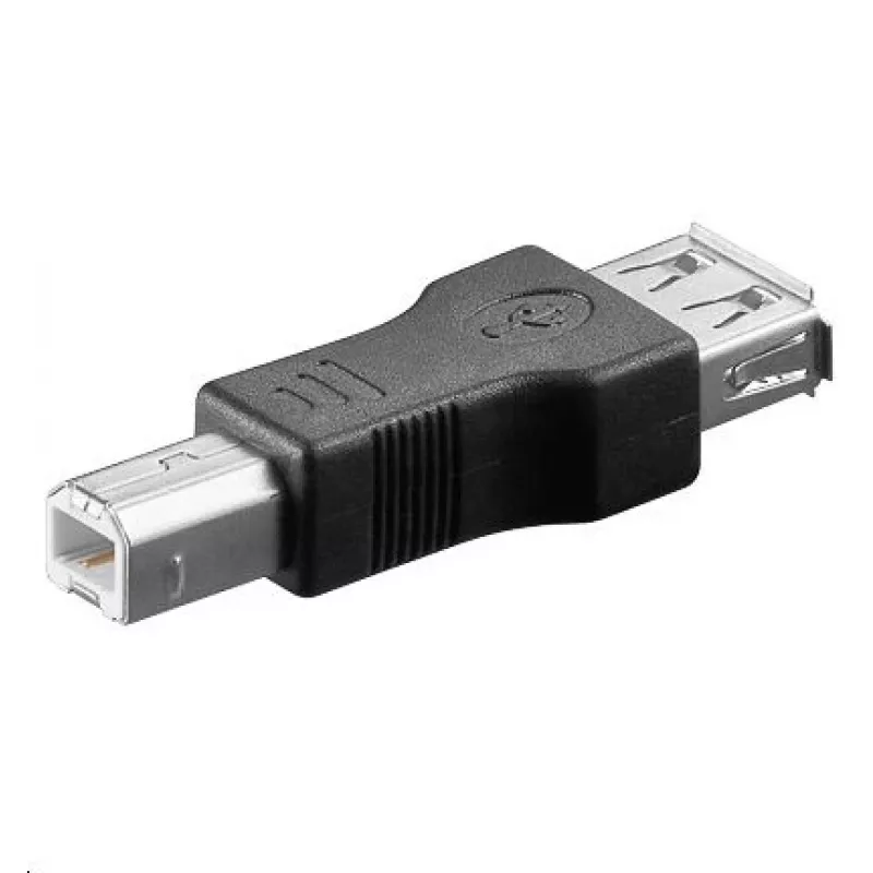„Microconnect USBAFB“ USB lyties adapteris, USB B į USB A, juodas