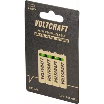 VOLTCRAFT HR03 SE Micro (AAA) baterija NiMH 1100 mAh 1,2 V 4 vnt. (VC-12322240)