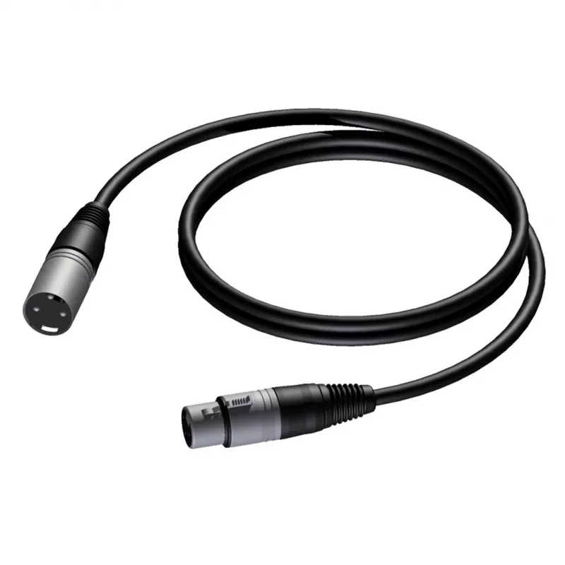 Audio kabelis Procab XLR kištukas į XLR lizdą 10 m (1KPBA139)