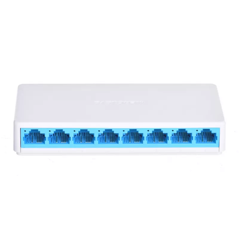 Komutatorius Mercusys MS108 8 prievadų RJ-45 10/100Mbps Nevaldomas