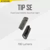Nitecore TIP SE juodas rankinis LED žibintuvėlis
