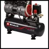 Kompresorius TE-AC 110/6 Silent Plus (juodas/raudonas, 550 W)
