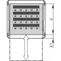 SCHROFF 19SHELF TELESCOPIC 2U1000D RAL7021 - Stovo priedas (27230109)