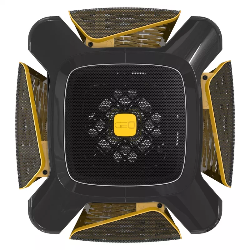 Kompiuterio korpusas Geometric Future M2 THE ARK Mini-ITX korpusas juodas