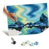 Ravensburger CreArt Canvas Edition dažymo rinkinys Šiaurės pašvaistė, Ravensburger (MPN 23907)