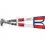 Kabelių žirklės Knipex 9532038, reketinio veikimo pjovimo įrankis kabeliams