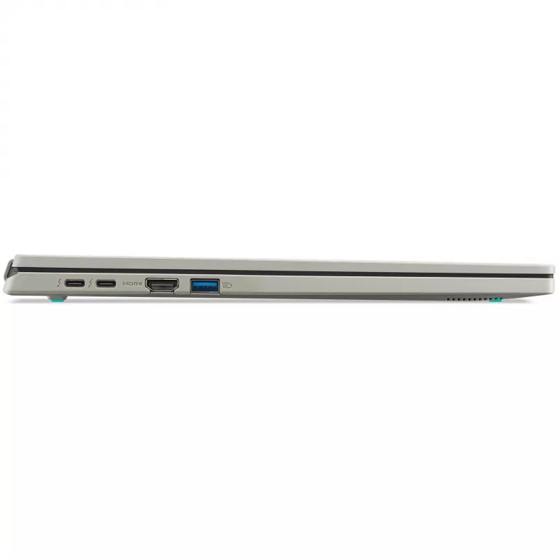 Nešiojamas kompiuteris Acer Aspire AV16-71P-724V — Intel Core Ultra 7 255H, 16 colių WUXGA (1920×1200), 16 GB LPDDR5x, 1 TB SSD, Intel Arc 140T, Windows 11 Home, pilka