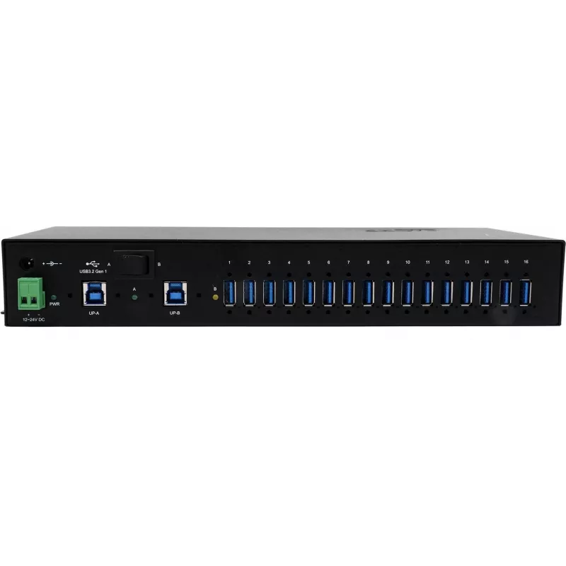 Exsys EX-1526HMVS - USB 3.2 Gen 1 (3.1 Gen 1) Type-B - USB 3.2 Gen 1 (3.1 Gen 1) Type-A - 5000 Mbit/s - Juoda - Metalinė