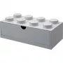Stalčius rašomajam stalui Room Copenhagen modelis 40211740 su pilkomis rankenėlėmis — priedas LEGO rinkiniams