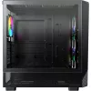 PC korpusas Montech X5 Midi Tower juodas ATX 3x140mm ventiliatoriai