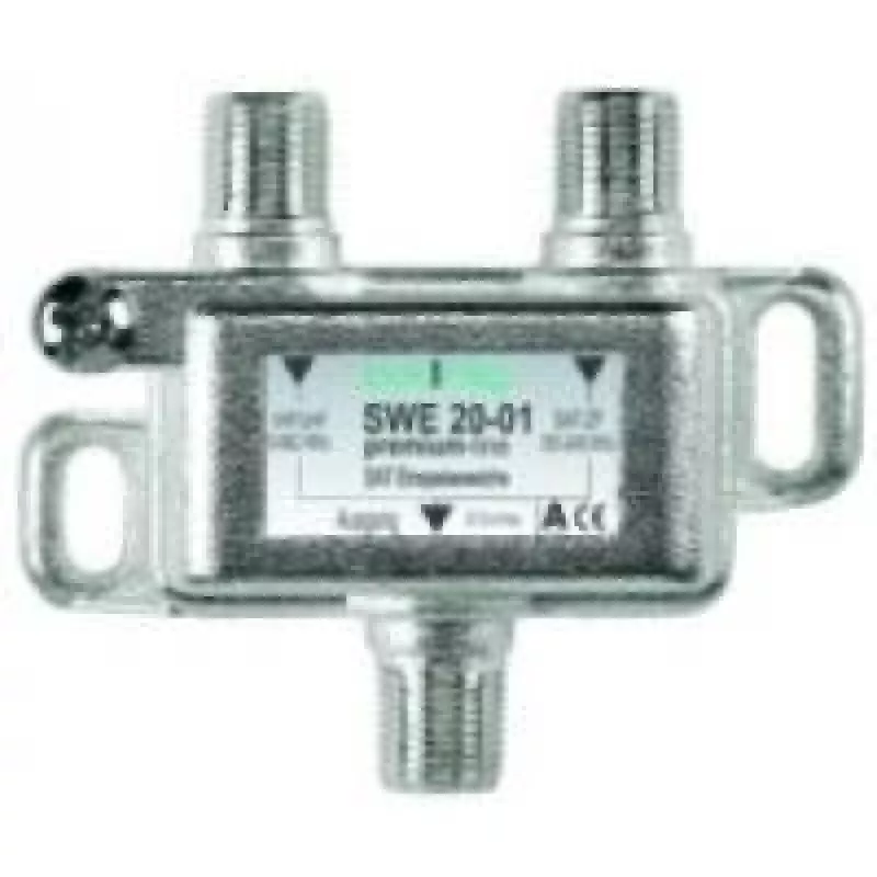 Axing SWE 20-01 - Sidabrinė - F-lizdas - 5,2 cm - 1,7 cm (SWE 20-01)