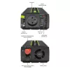 Qoltec Monolith maitinimo adapteris automobiliniam naudojimui 600 W juodas