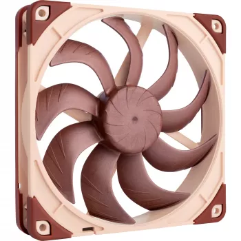 Ventiliatorius Noctua NF-A14x25 G2 PWM 140 mm 1500 aps./min. SSO2 guolis 4 kontaktų PWM smėlio spalvos