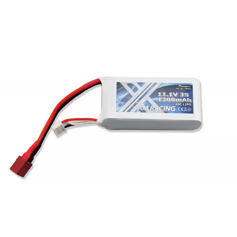 AMEWI - Akumuliatorius - Li-Pol - 1300 mAh - 14,43 Wh - 3S (3S1P) - 40C (28893)