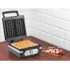 Vaflinė LAFE WaffleMaster GFB-003 1400W su nelimpančiomis plokštėmis