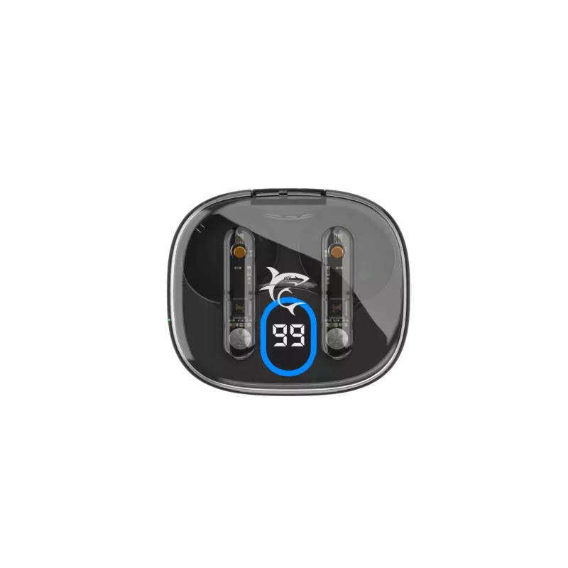 Ausinės White Shark GEB-TWS37 HyperBeat Juoda