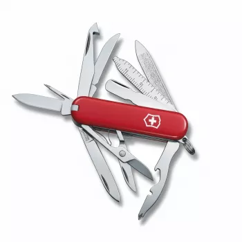 Šveicariškas armijos peilis Victorinox MiniChamp 16 funkcijų raudonas V-0 63
