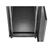19 colių stovo spinta LANBERG FF01-6222-23B 22U 600x1200 mm juoda, perforuotos durys