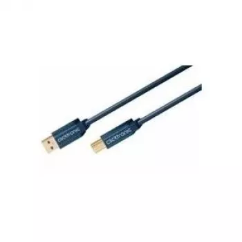ClickTronic 1.8m USB3.0 A - B m/m 1.8m USB A USB B mėlynas USB laidas (70092)